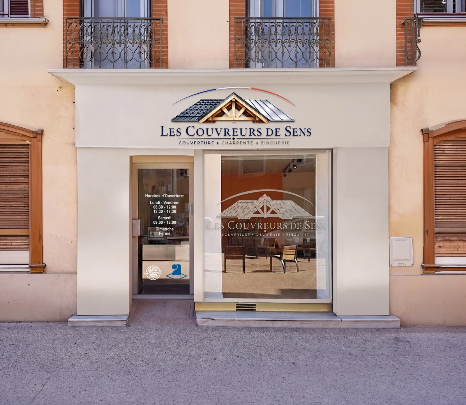 Showroom Les Couvreurs de Sens
